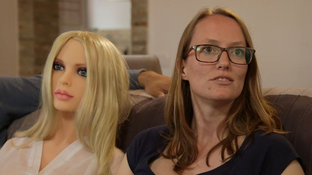 Partner sex robot Samantha saves his marriage 3